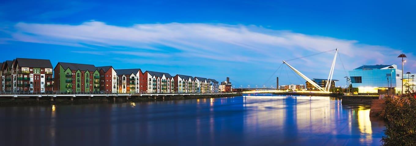 Luxury Riverfront Apartment